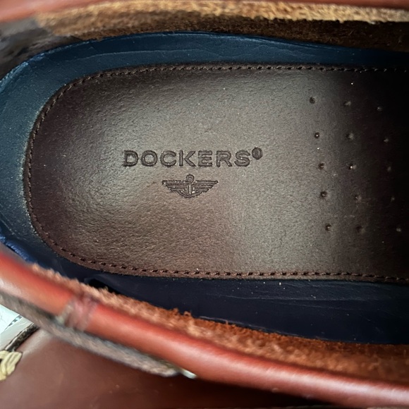 Dockers Brown Leather Castaway Men’s Shoe - Picture 3 of 5
